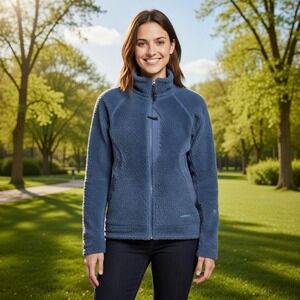 Patagonia R2 Regulator Fleece Jacket Womens XS Blue Polartec Full Zip 25148